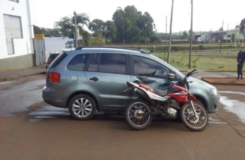 Siniestro vial en San Vicente dejó a una persona lesionada
