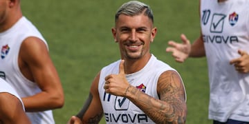 "Luifa" Galesio sigue su carrera en el ascenso del fútbol italiano (Gentileza Luis Fabián Galesio).