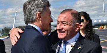 Luis Juez y su enojo con Macri por la reunión con Llaryora (Foto de Twitter @ljuez_Ecuador).