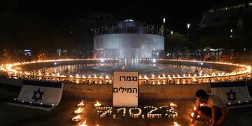Homenaje a las víctimas en Tel Aviv