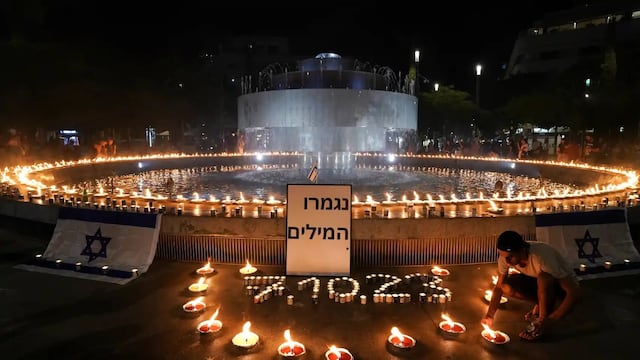 Homenaje a las víctimas en Tel Aviv