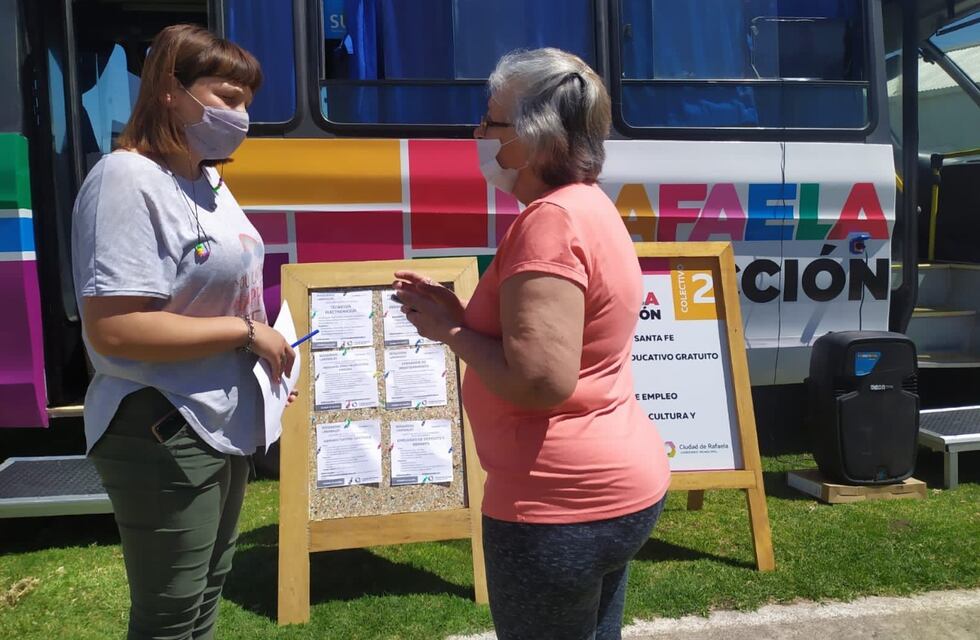 Rafaela en Acción suma a su recorrido la Caja de Pensiones Sociales de la Provincia