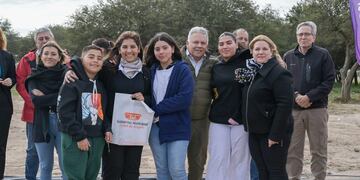 Entrega de viviendas en Arroyito