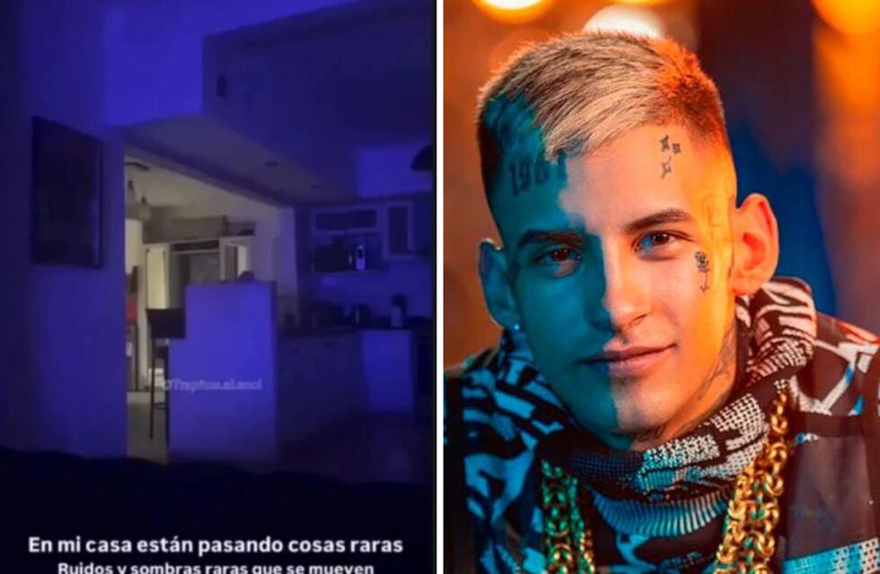 ¿Brujería? El inquietante video de L-Gante donde muestra fantasmas en su casa: “Me están atormentando”