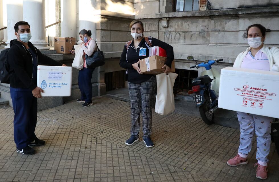 Comenzaron a vacunar a personas con discapacidad