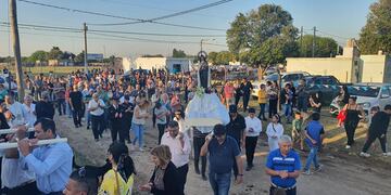 Misa y procesión Virgen Santa Teresita en El Fuertecito