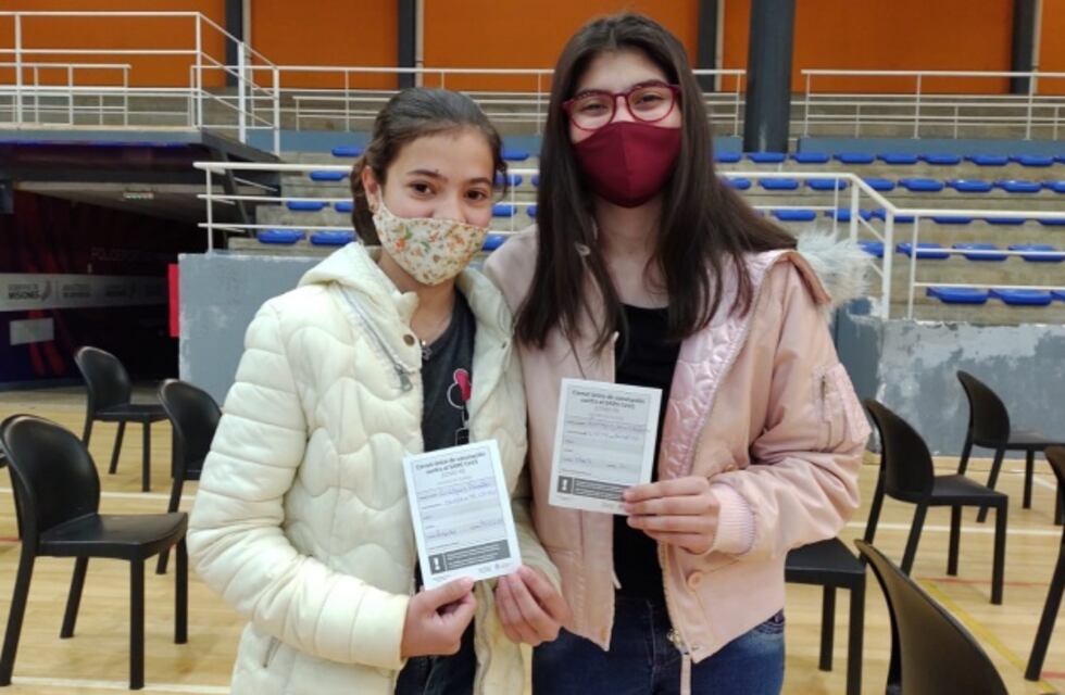 Posadas: jornada vacunación a jóvenes de 12 a 17 años en el Finito Gehrmann