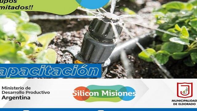 Nueva capacitación en Sistemas de Riego Automatizado.