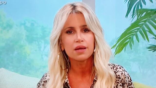 Florencia Peña, furiosa en el comienzo de su programa
