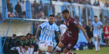 Racing afronta una agenda cargada. Recuperó la cuota de gol de Marcos Figueroa (Javier Ferreyra  / La Voz).