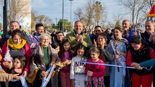 Matías Stevanato inauguró la renovación integral del barrio San Eduardo