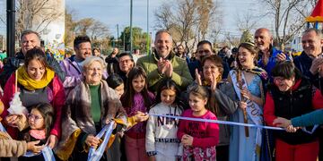 Matías Stevanato inauguró la renovación integral del barrio San Eduardo