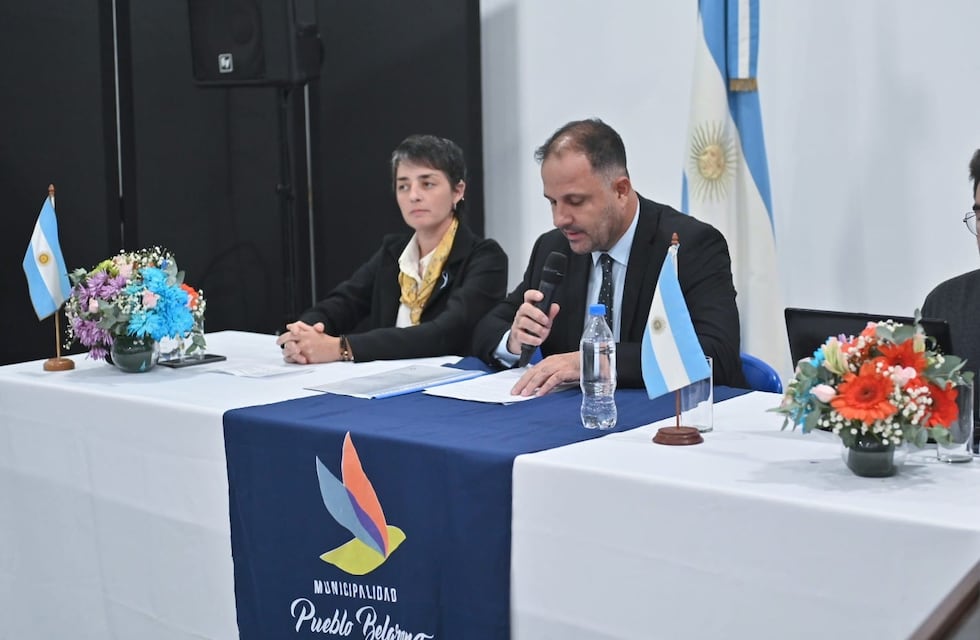 El intendente de Pueblo Belgrano inauguró el XIV Período de Sesiones Ordinarias