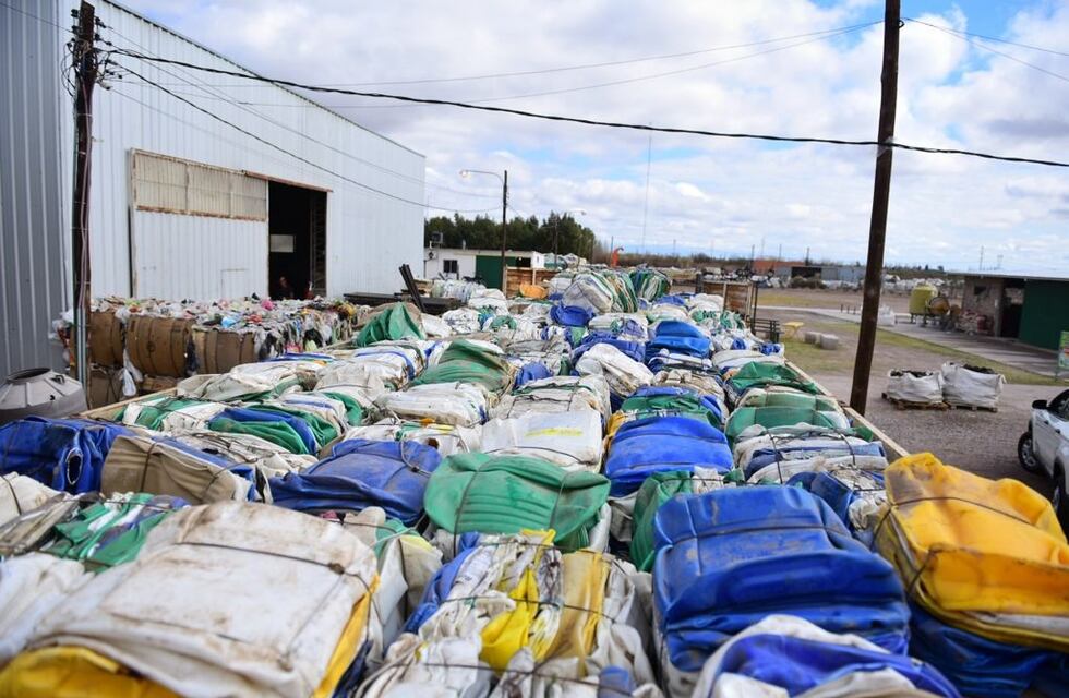 Reciclaron en la planta de Junín 10 toneladas de envases de agroquímicos del Iscamen