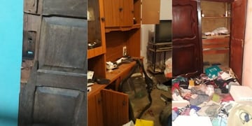 Los delincuentes golpearon y amenazaron al dueño de casa, para que deje de reclamar por más seguridad.