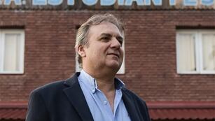 Alicio Dagatti, presidente de Estudiantes de Río Cuarto, seguirá detenido. También su hijo (Gentileza Diario Puntal).