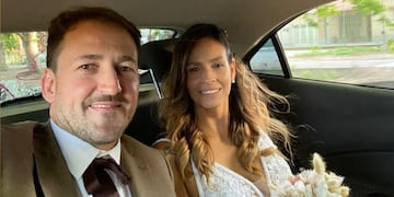 Se casó Julieta Silva