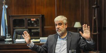 Roberto Feletti 
Secretario de comercio de Argentina
durante una entrevista 
Foto Federico Lopez Claro