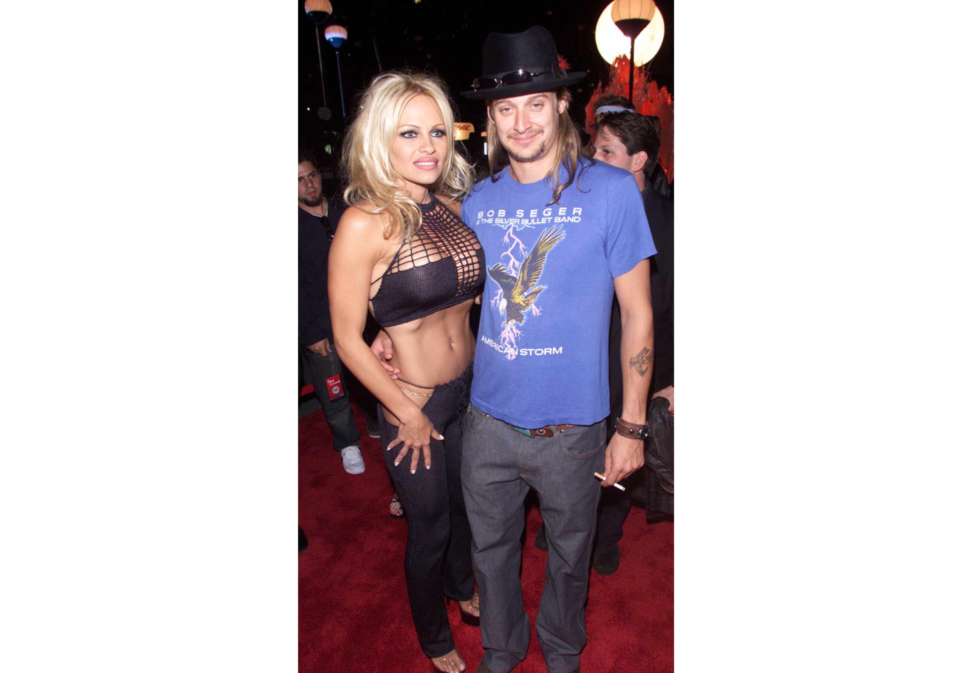 Pamela Anderson y Kid Rock.
