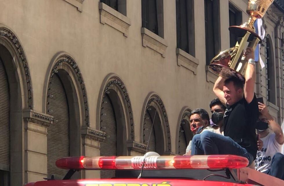 Una caravana escoltó a Mariano Werner en Paraná