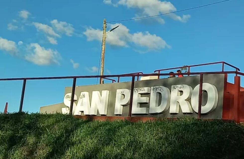 Repudio por las pintadas en espacios públicos en San Pedro