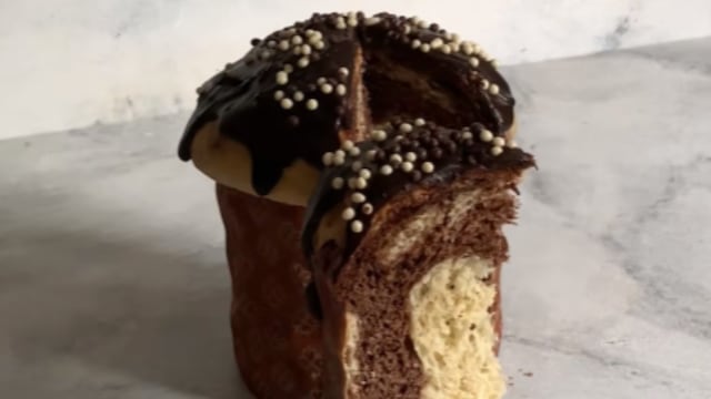 Cómo hacer pan dulce marmolado para Navidad 2025: la receta clave para que quede súper esponjoso