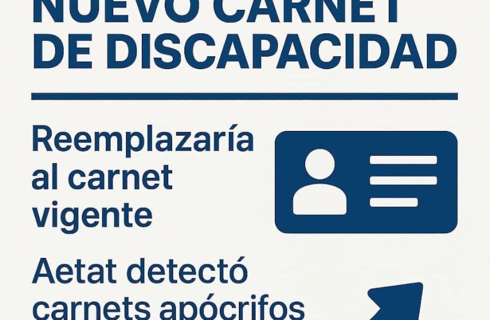 Proponen una nueva tarjeta para personas con discapacidad