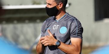 Este sábado, el Guille Farré pone en cancha a su Belgrano (Prensa Belgrano).