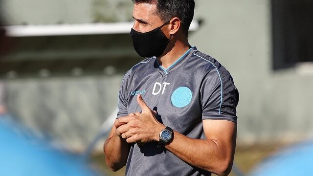 Este sábado, el Guille Farré pone en cancha a su Belgrano (Prensa Belgrano).