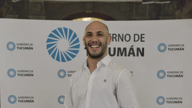 Emmanuel Lucenti fue recibido en Casa de Gobierno.