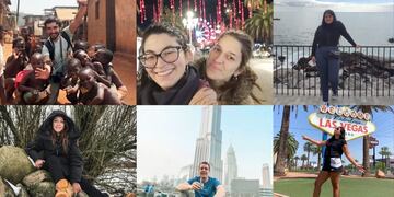 Son de Córdoba, pero viven en Costa de Marfil, Dinamarca, Emiratos Árabes y Estados Unidos.