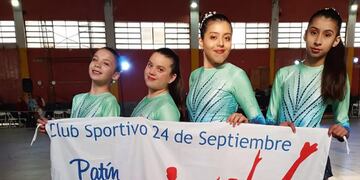 Patinadoras de Arroyito en Paraná