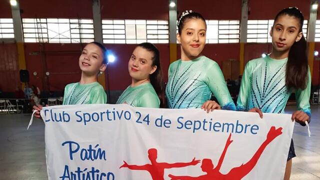 Patinadoras de Arroyito en Paraná