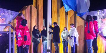 Se conmemoró la tradicional Vigilia en el corazón de la isla.