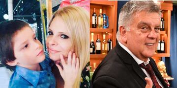 Fabiana Liuzzi abrió su corazón y relató detalles del trastorno neurológico que tiene Antoñito Ventura. (Instagram Fabiana Liuzzi/ Luis Ventura)