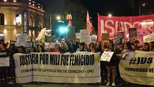 Postal de la última marcha de Ni Una Menos en Córdoba.