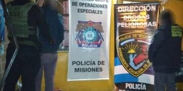 Allanan kiosco narco en Posadas
