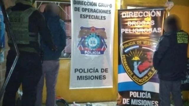Allanan kiosco narco en Posadas