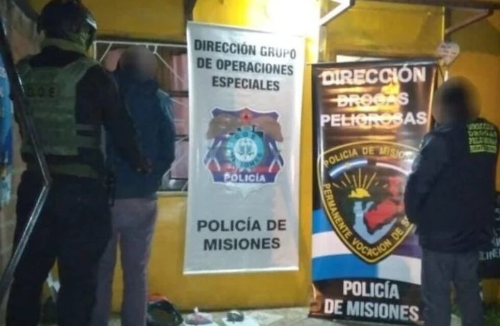 Posadas: Allanaron un kiosco que vendía drogas en Villa Cabello