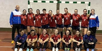 Las chicas de la selección femenina junior habían ganado los dos primeros encuentros.