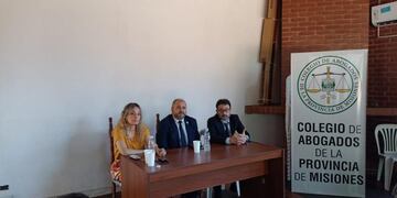 Eldorado: presentaron el Observatorio de Justicia del Colegio de Abogados de Misiones.