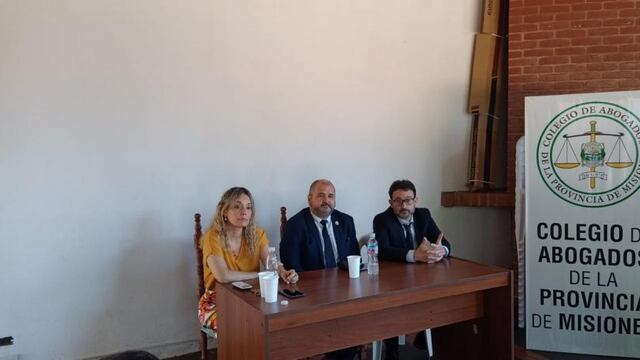 Eldorado: presentaron el Observatorio de Justicia del Colegio de Abogados de Misiones.