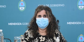La Ministra de Salud de Mendoza explicó los nuevos criterios para realizarse el test de Covid-19 y quienes se considerarán positivos.
Foto:José Gutierrez / Los Andes