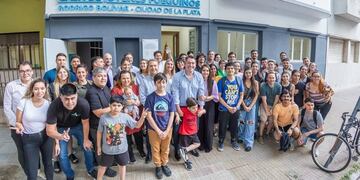 Reinauguración de la Casa de Jóvenes Fueguinos “Rodrigo Bolívar” en La Plata.