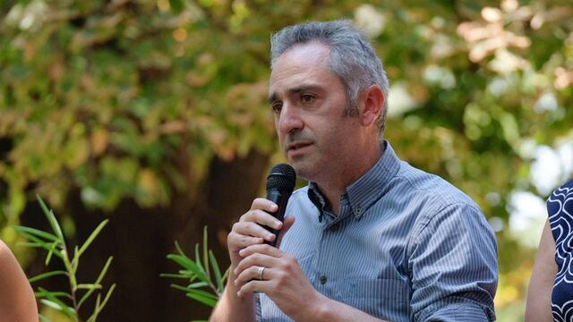 Andrés "Cuervo" Larroque, ministro de Desarrollo de la Comunidad bonaerense. (La Voz)