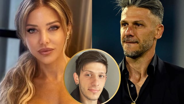 Evangelina Anderson, Facundo y Martín Demichelis.