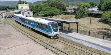 Los pasajeros del Tren de las Sierras se llevaron una sorpresa.