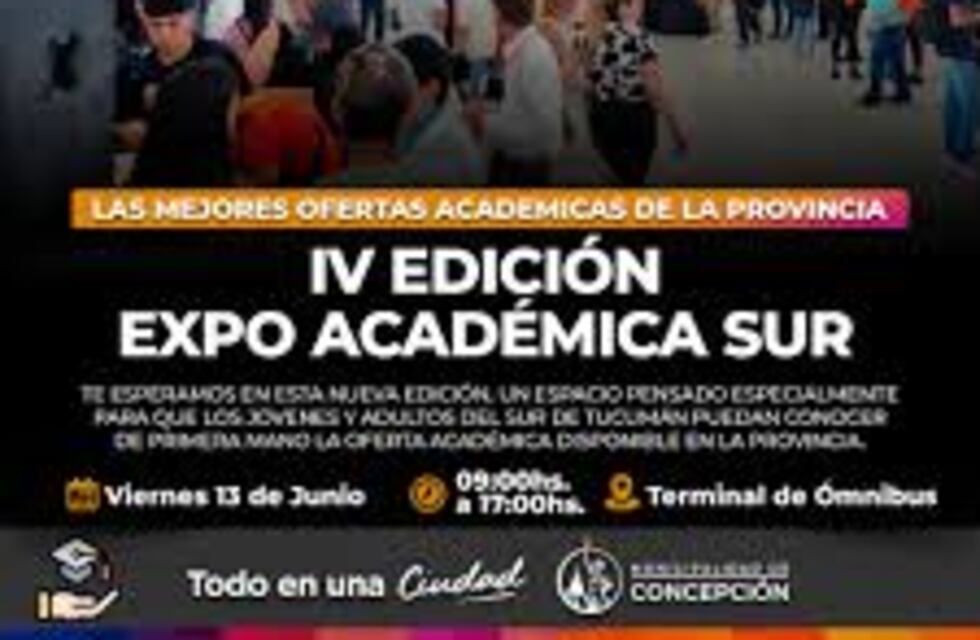 Concepción celebró la IV edición de la Expo Académica Sur