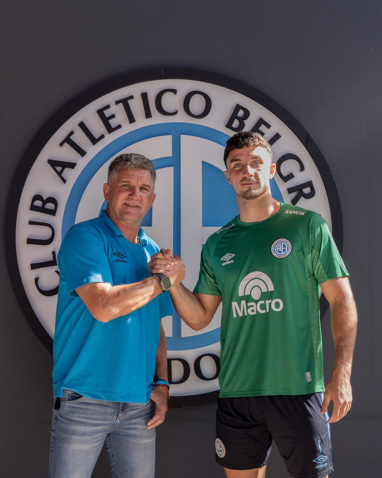 Santiago Ferez firmó su primer contrato en Belgrano y será el cuarto arquero del plantel profesional