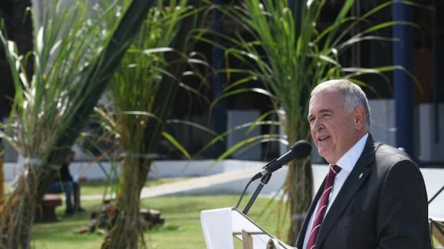 Con la presencia de Jaldo, se dio inicio a la zafra 2022 en el ingenio La Florida